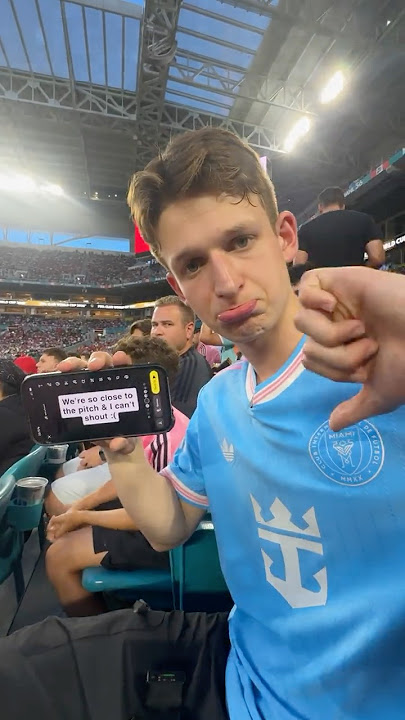 Not Speaking til Messi Scores! 🤫