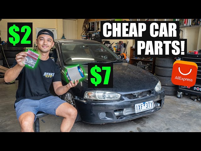I Bought 7 Car Mods From AliExpress! EASY CHEAP CAR PARTS?! class=