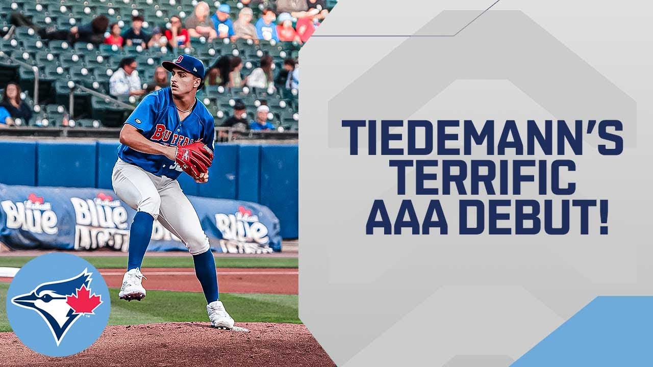 Ricky Tiedemann strikes out SIX in Triple-A debut!