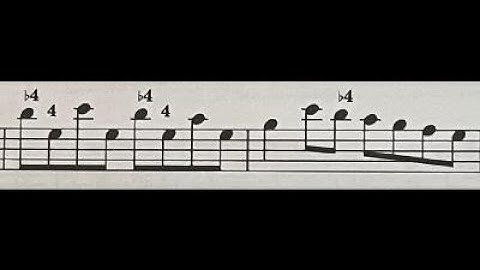 Trombone - Advanced Scale Practice