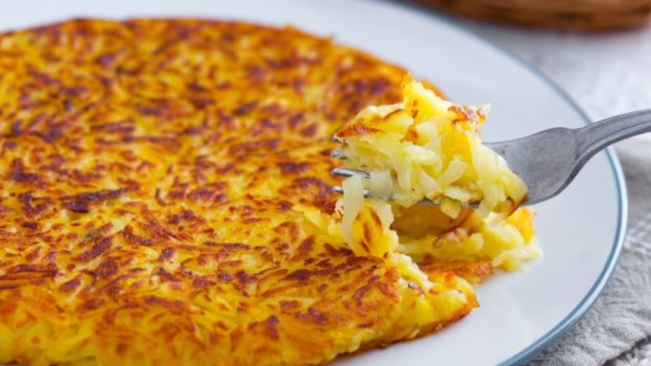 Rreze Dielli - Rosti me patate nga zonja Albana / Super e shpejtë, një omletë patate plot shije