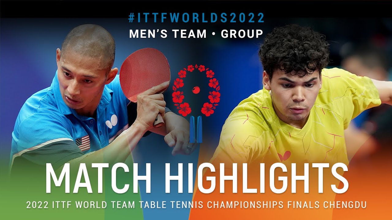 Highlights | Earl James Alto (USA) vs Angel Naranjo (PUR) | MT Grps | #ITTFWorlds2022