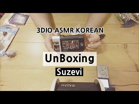 UnBoxing ASMR '캠코더 샀어요!!' by Suzevi /SONY HDR-MV1