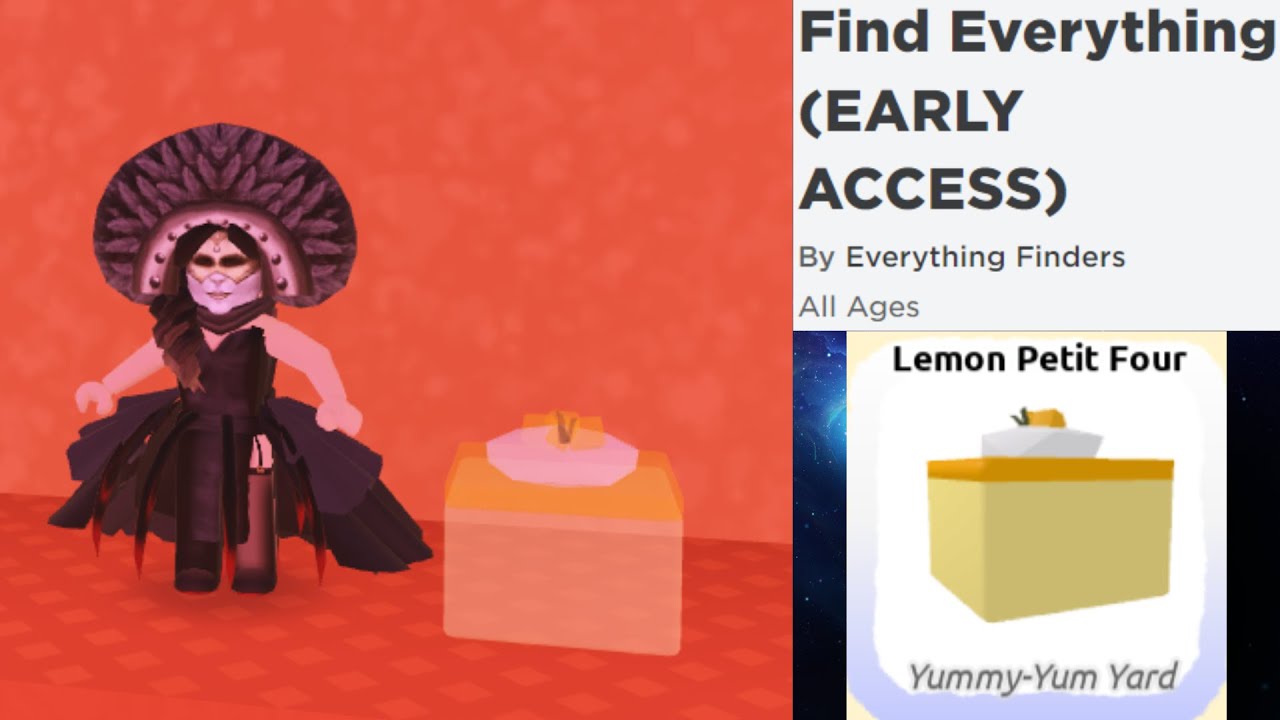 [Tutorial] How To Find The Lemon Petit Four In Find Everything by Everything Finders