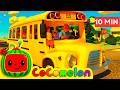 Wheels Go ROUND & ROUND! Wheels on the Bus Go Round and Round🚌🎶✨ | Sing Along Nursery Rhymes