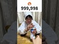 生卵食べる度に登録者が増える!どっちが先に100万人行くのか🔥 #Shorts