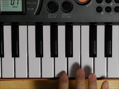 西野カナ   Dear Bride 　サビだけ　原曲キーで演奏 　右手ピアノ　How to Play Piano （right hand）