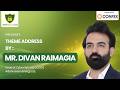 Theme Address by Mr. Divan Raimagia | Inaugural Session | RENEWSEC 2025