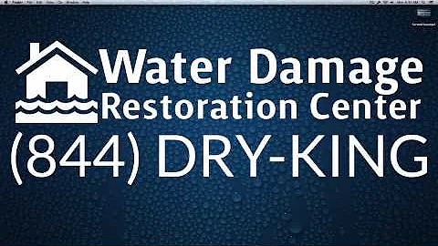 Dallas Water Damage TX Company - (844) DRY-KING - 1 Hour and Guarantee Best Water Damage Company