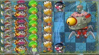 Plants Vs Zombies 2 Mod - Team Iron Plant Vs All Zombot