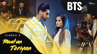 Raatan Teriyan | Behind the scene | Singga | ft Pragati | Punjabi Song 2023 | TPZ Records