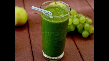 Sinh Tố Hoa Quả Xanh Giúp Đẹp Da Giảm Cân - A Super Green Smoothie