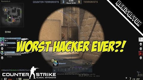 Worst Hacker Ever?!?! - CS:GO