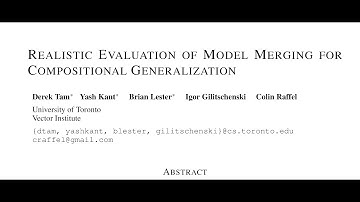 [QA] Realistic Evaluation of Model Merging for Compositional Generalization