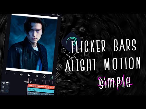 Flickering Bars Alight motion Tutorial | Darkaano