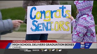 Carmel delivers high school graduation boxes