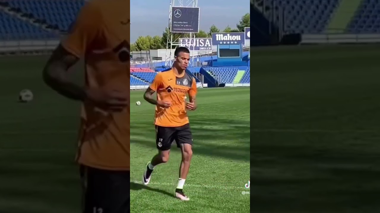 Mason Greenwood Training At Getafe… He’s back! 