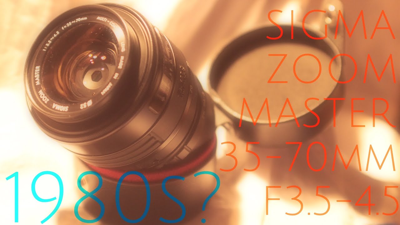 レンズレビュー】SIGMA ZOOM MASTER 35-70mm F3.5-4.5【オールドレンズ