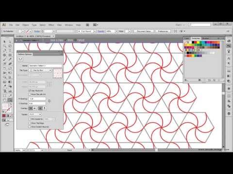 How to Create A Geometric Pattern - Illustrator Tutorial