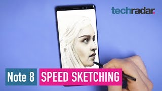 Samsung Galaxy Note 8 speed sketching Samsung Galaxy Note 8 speed sketching