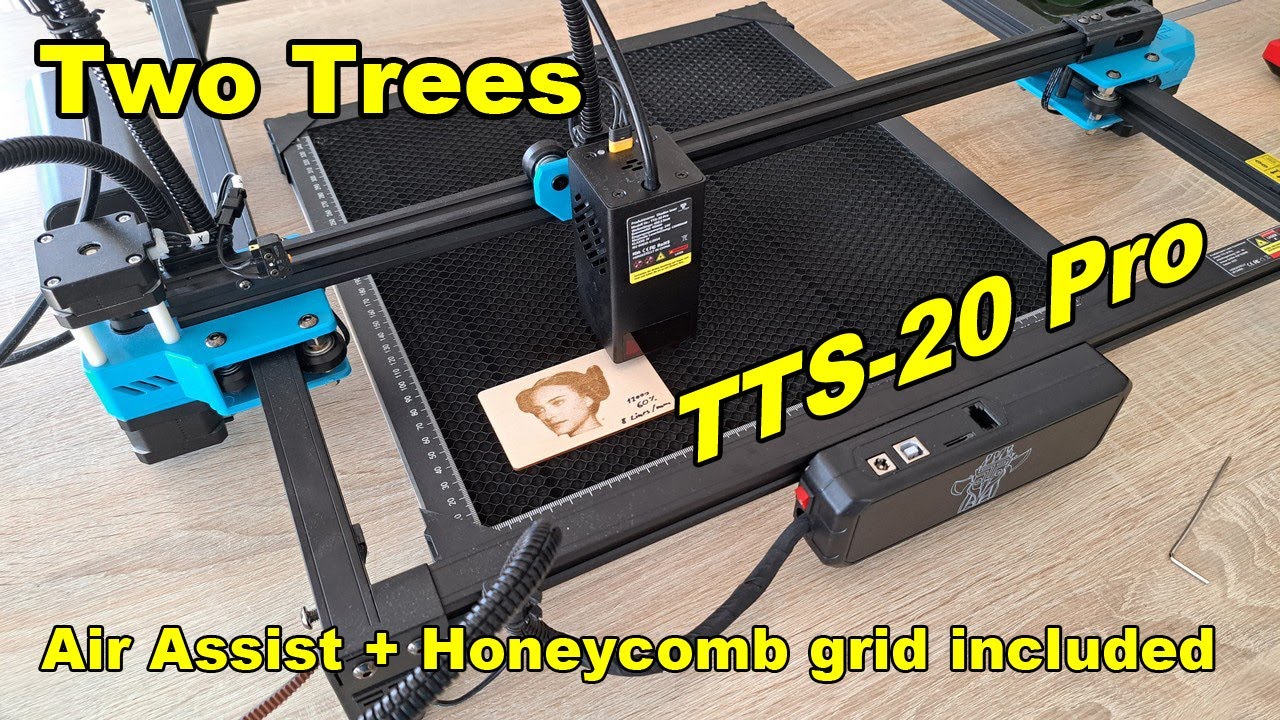 Twotrees Air Assist Pump, Laser Engraving Machine And Cutting