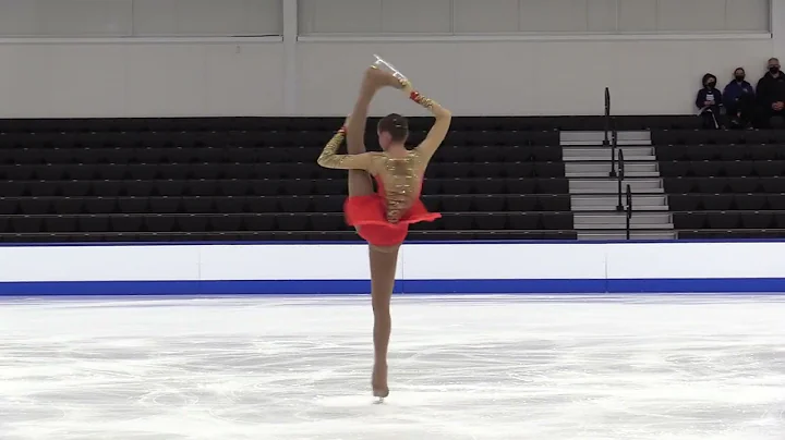 Victoria Spradlin, Cranberry Open 2022, Novice Short