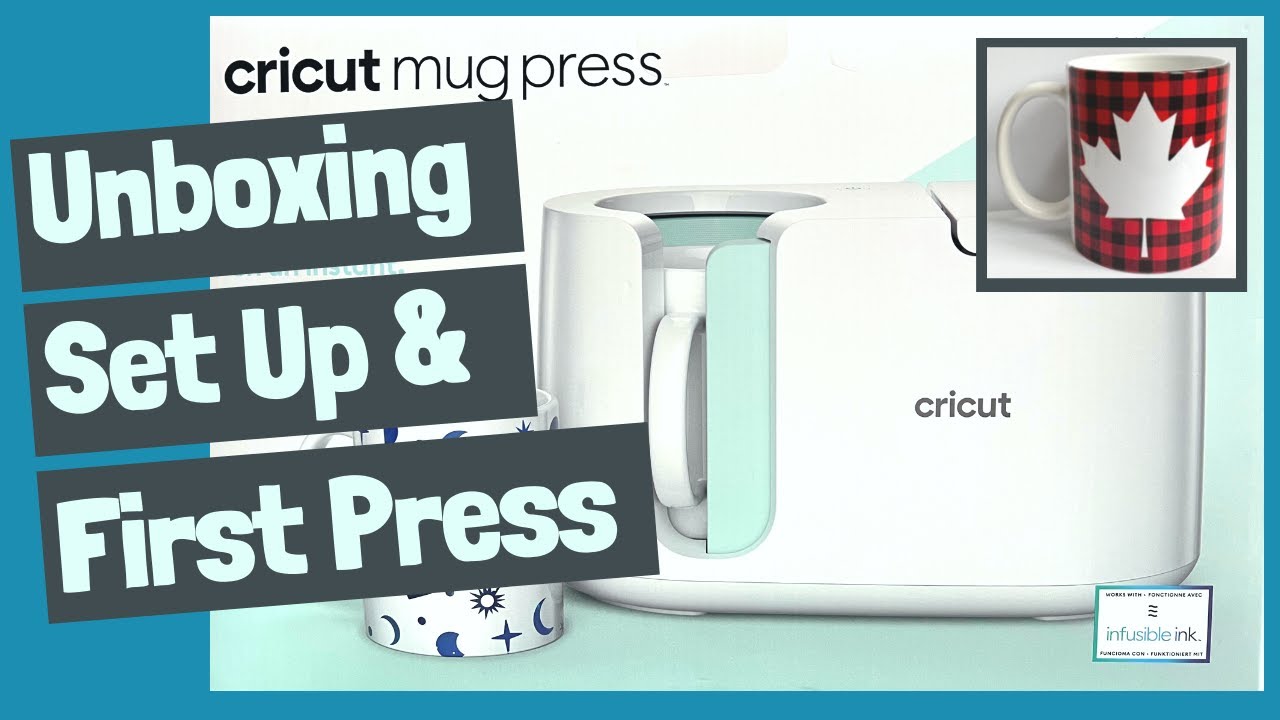 Cricut Mug Press: Setup & First Mug Press * Customize a Mug in Design  Space! 