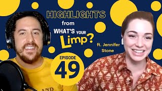 Ep. 49 HIGHLIGHTS (ft. JENNIFER STONE from WIZARDS OF WAVERLY PLACE) by What's Your Limp? 775 views 1 year ago 13 minutes, 39 seconds