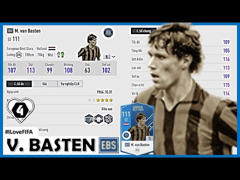 Trải Nghiệm Marco Van Basten EBS +5 ( EUROPEAN BEST STARS ): DỨT ĐIỂM BÁ CHÁY NHƯNG KHÓ LÀ QUỐC DÂN