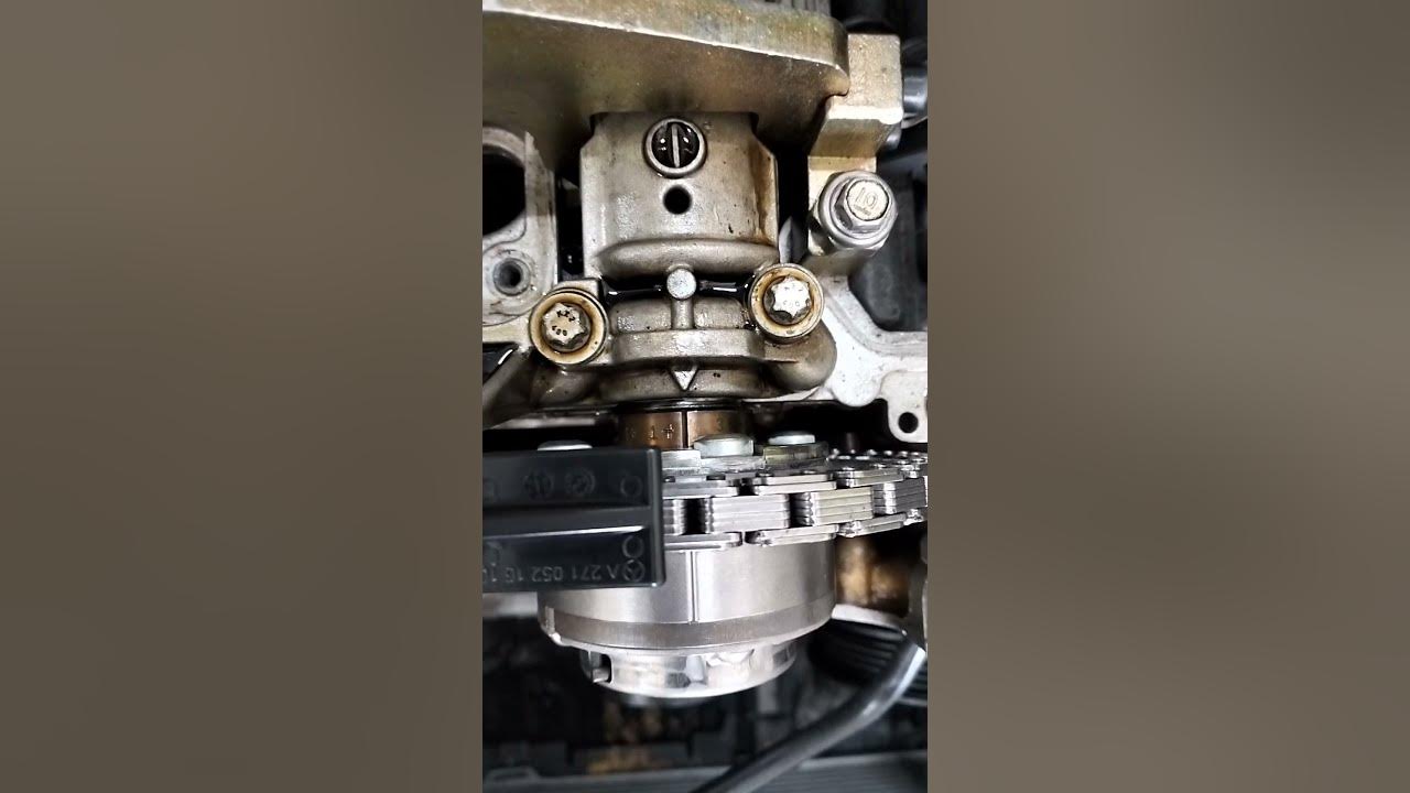 Mercedes m271 engine timing marks YouTube