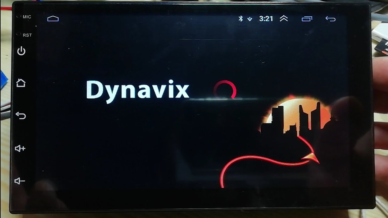 2DIN radio android - Dynavix GPS Navigace, doprava, kamery