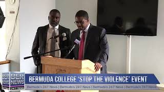 Bermuda College ‘Stop the Violence’ Event, Oct 24 2018