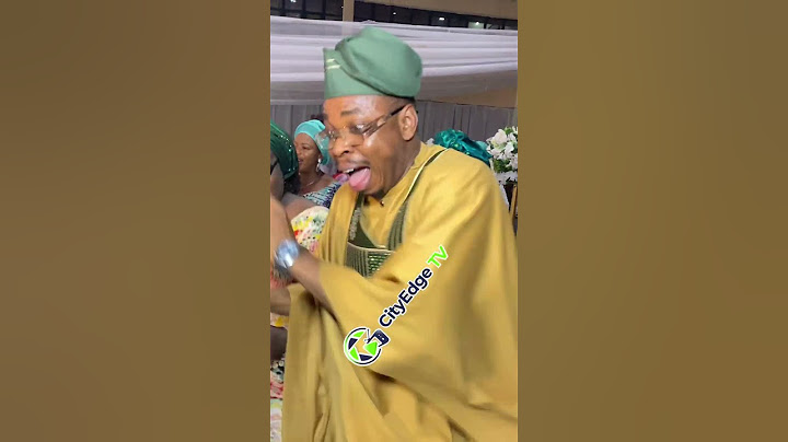 WOLI AGBA FUNNY DANCE AT DARA OMOWOLI WEDDING
