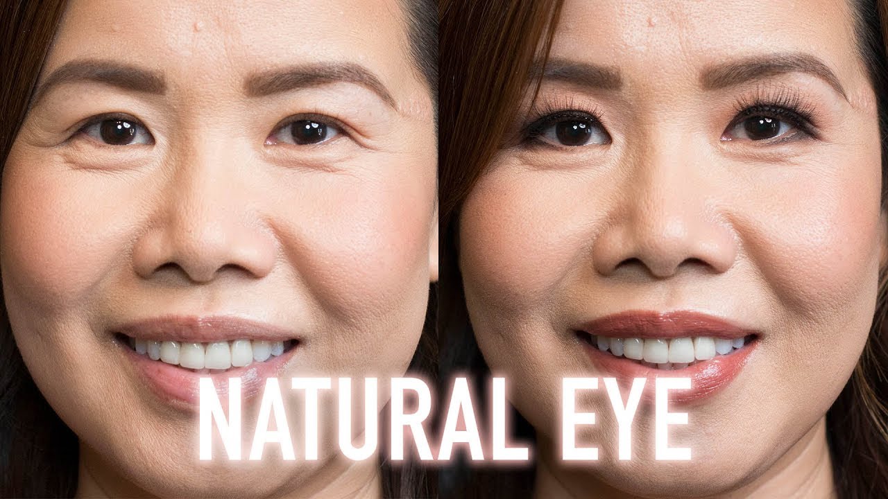 bue Motel misundelse Simple Natural Matte Eye Makeup For Hooded Or Asian Eyes That Can Be An  Everyday Look - YouTube