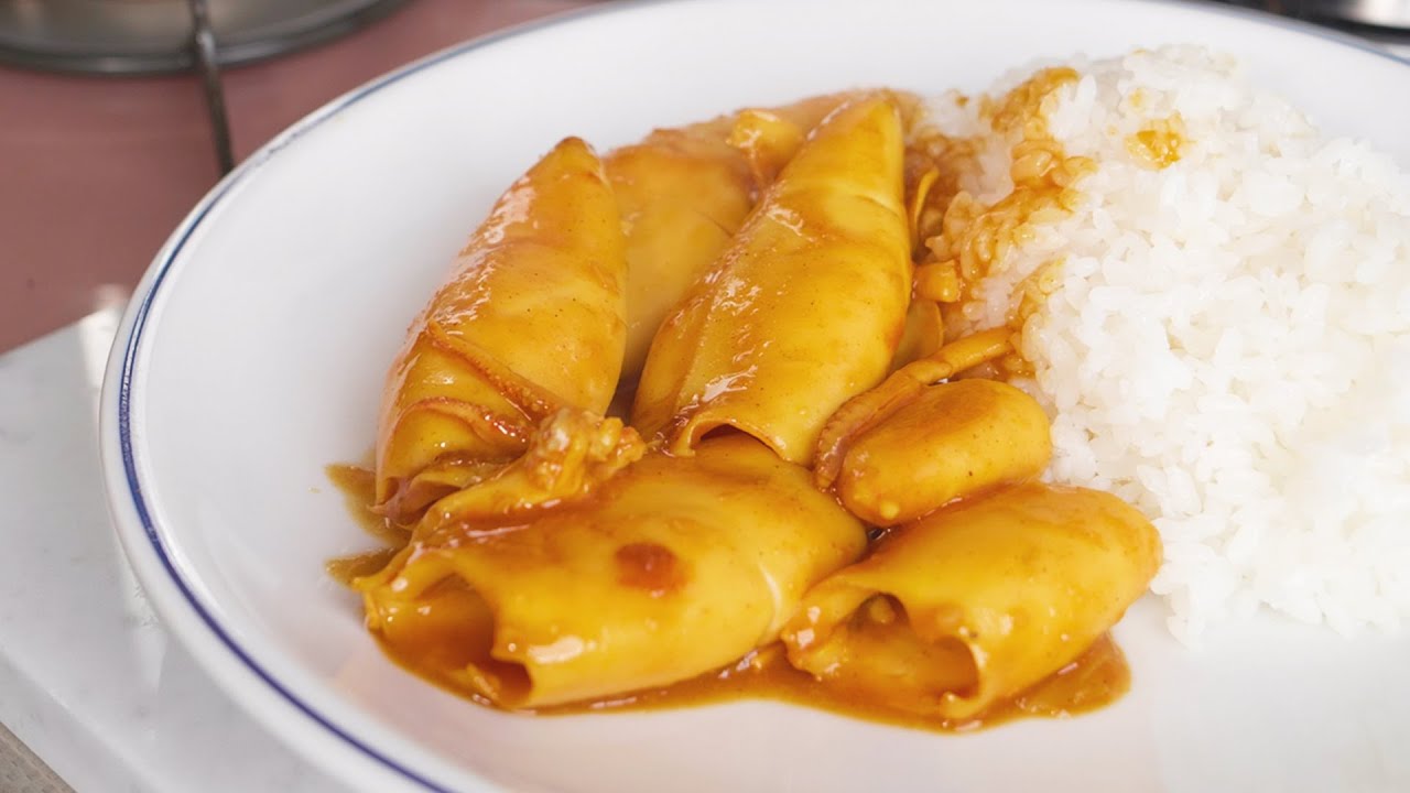 真夏のイカれたイカカレー