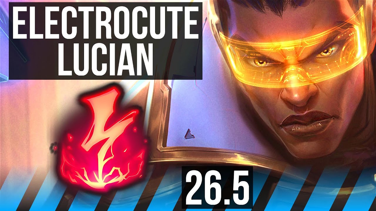 LUCIAN vs AMBESSA (MID) | Electrocute | KR Master | 26.5