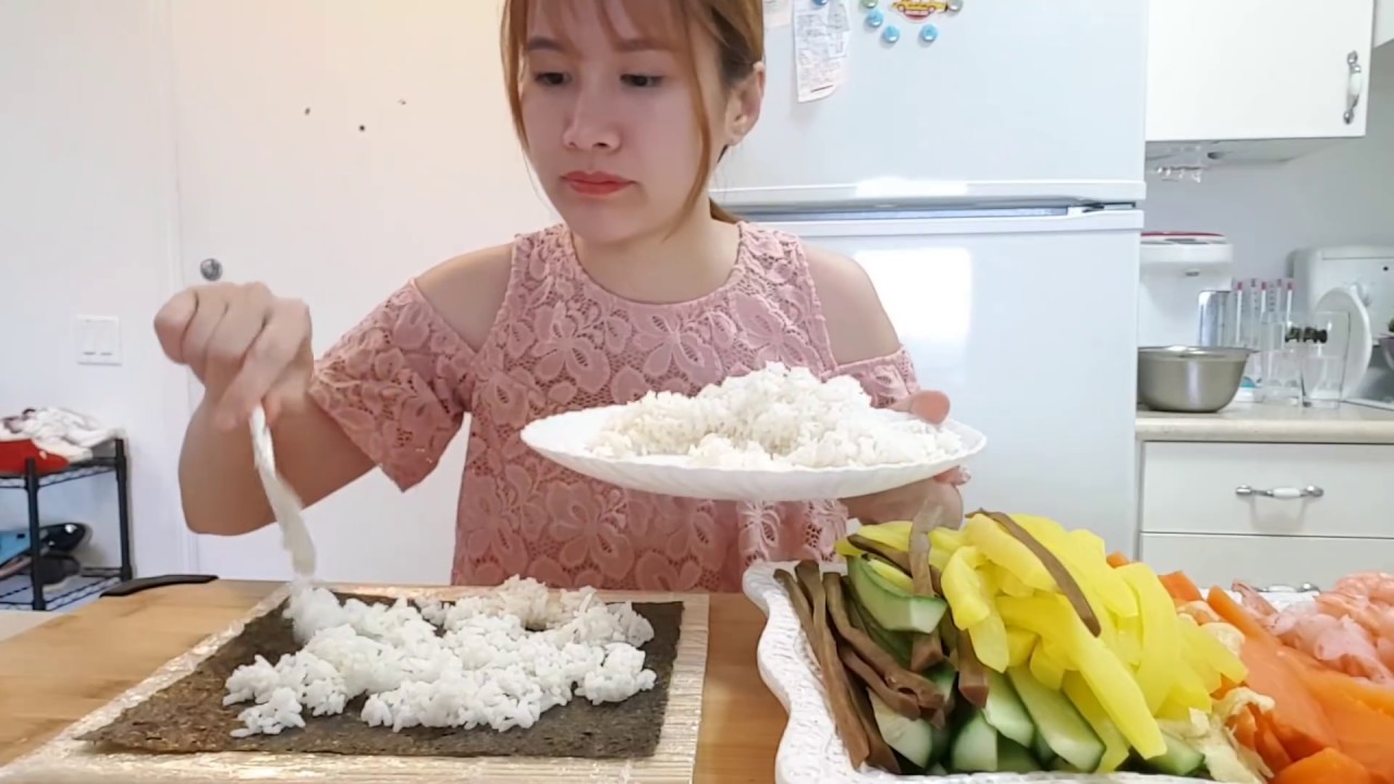 KIM BẮP CUỘN PHÔ MAI Hàn Quốc  SIÊU NGON - YouTube