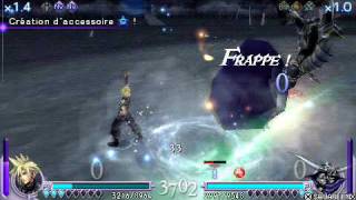 DISSIDIA FINAL FANTASY cloud VS garland