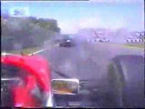 F1 - Ayrton Senna Ultrapassa Michael Schumacher e Gerhard Berger 1993
