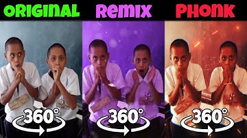 360° VR Beatbox Boys Original vs Phonk vs Remix