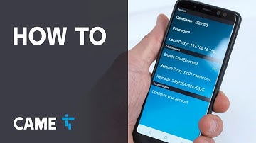How to install and programming the call of CAME XTS 7 WIFI