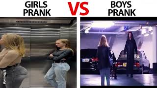 👩 GIRLS PRANK vs BOYS PRANK 👨 | 👻 SCARY MEMES COMPILATION 2022 👻