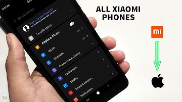 Install iOS On Any Xiaomiphones | Miui 11 Dark Mode Supported Dual System iOS Theme