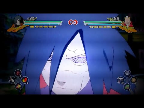 【ナルスト3】マダラ  技・奥義・覚醒 【Ultimate Ninja Storm 3】