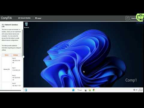 Testout Network+ 15.1 Network Sandbox Lab  Creating Simple Volumes in Disk Management Windows
