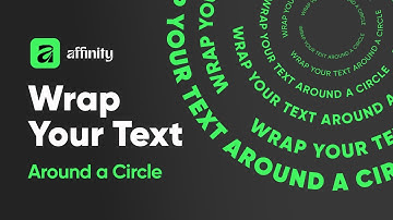 Affinity Tutorial: Wrap Text Around A Circle