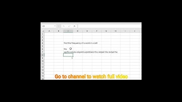 Find the frequency of a word in excel #music #phonk #dnb #exceltips #diytechbyravi #remix