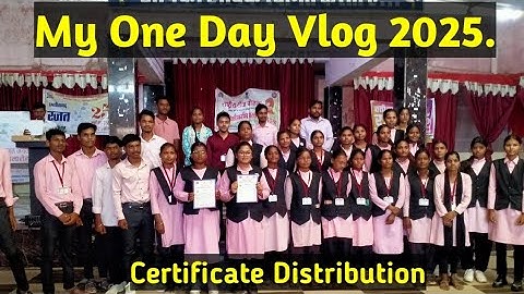 My New Special Day 2025 Vlog. Certificate Distribution NSS. 