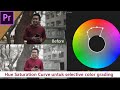 Cara Selective Color Grading menggunakan Hue Saturation Curve (Premiere Pro Tutorial)