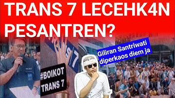 Makin panas..!?? Ribuan Alumni gruduk Trans 7 dan boikot Guru Gembul